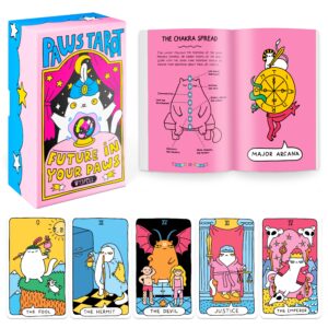 Paws Tarot Deck and Guidebook By Wyspell