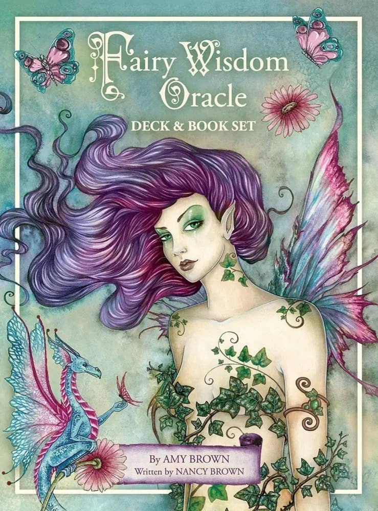 Fairy Wisdom Oracle Deck and Book Set by Amy Brown
