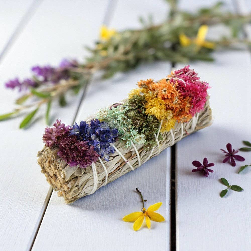 Sage Bundle - Rainbow/Chakra - 4"