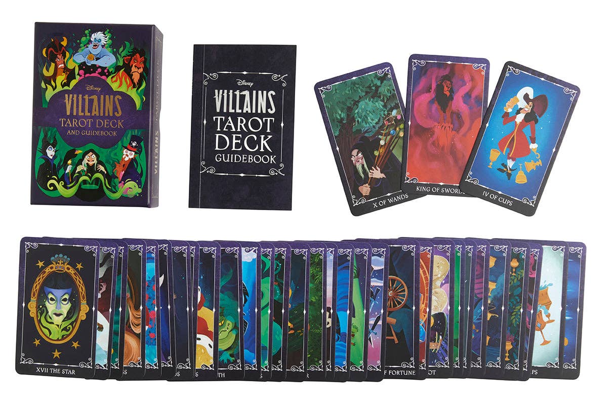 Disney Villains Tarot Deck and Guidebook - Image 2