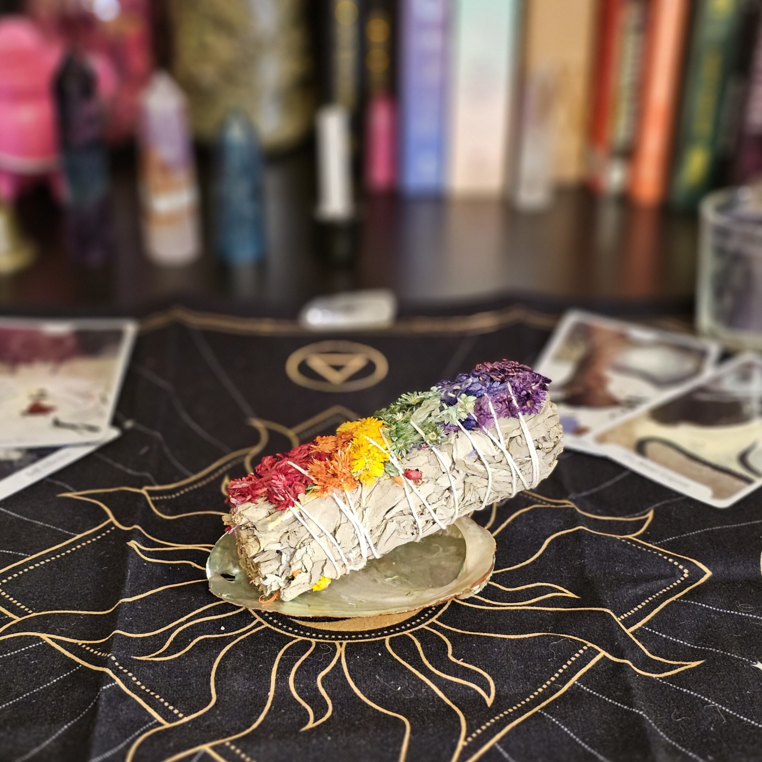 Sage Bundle - Rainbow/Chakra - 4" - Image 2