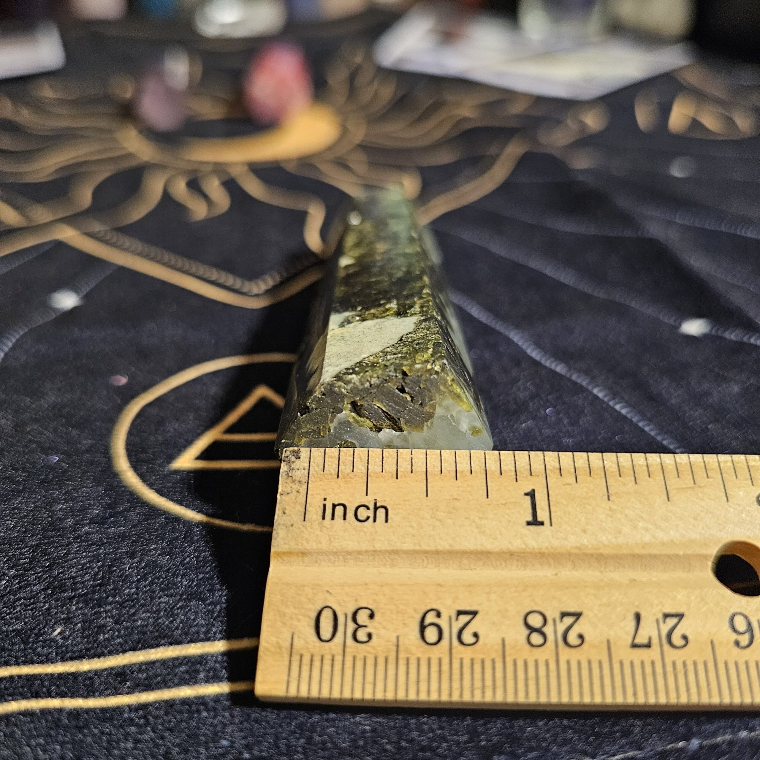 Prehnite with Epidote Inclusion - Image 6