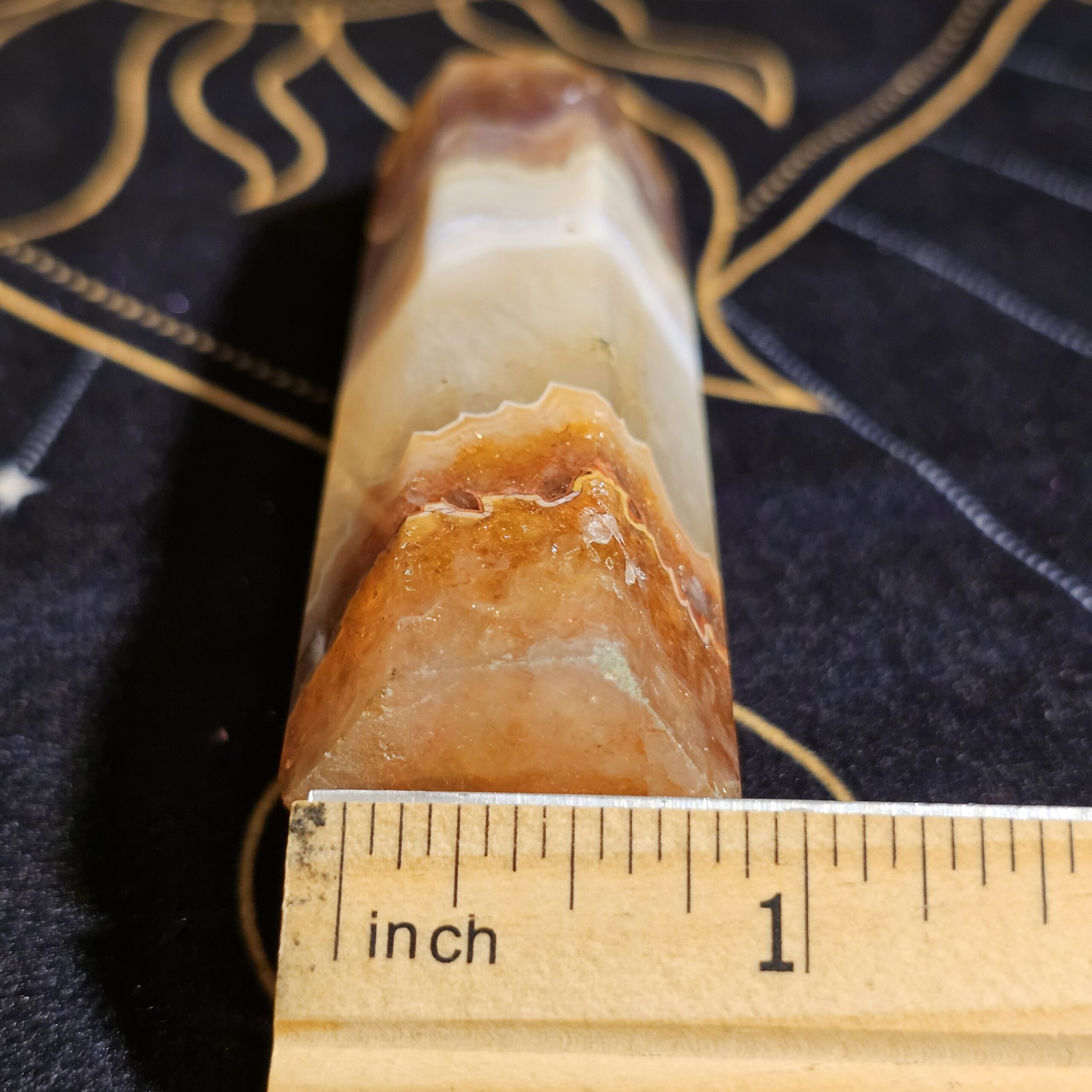 Banded Crazy Lace Agate Tower - Image 2