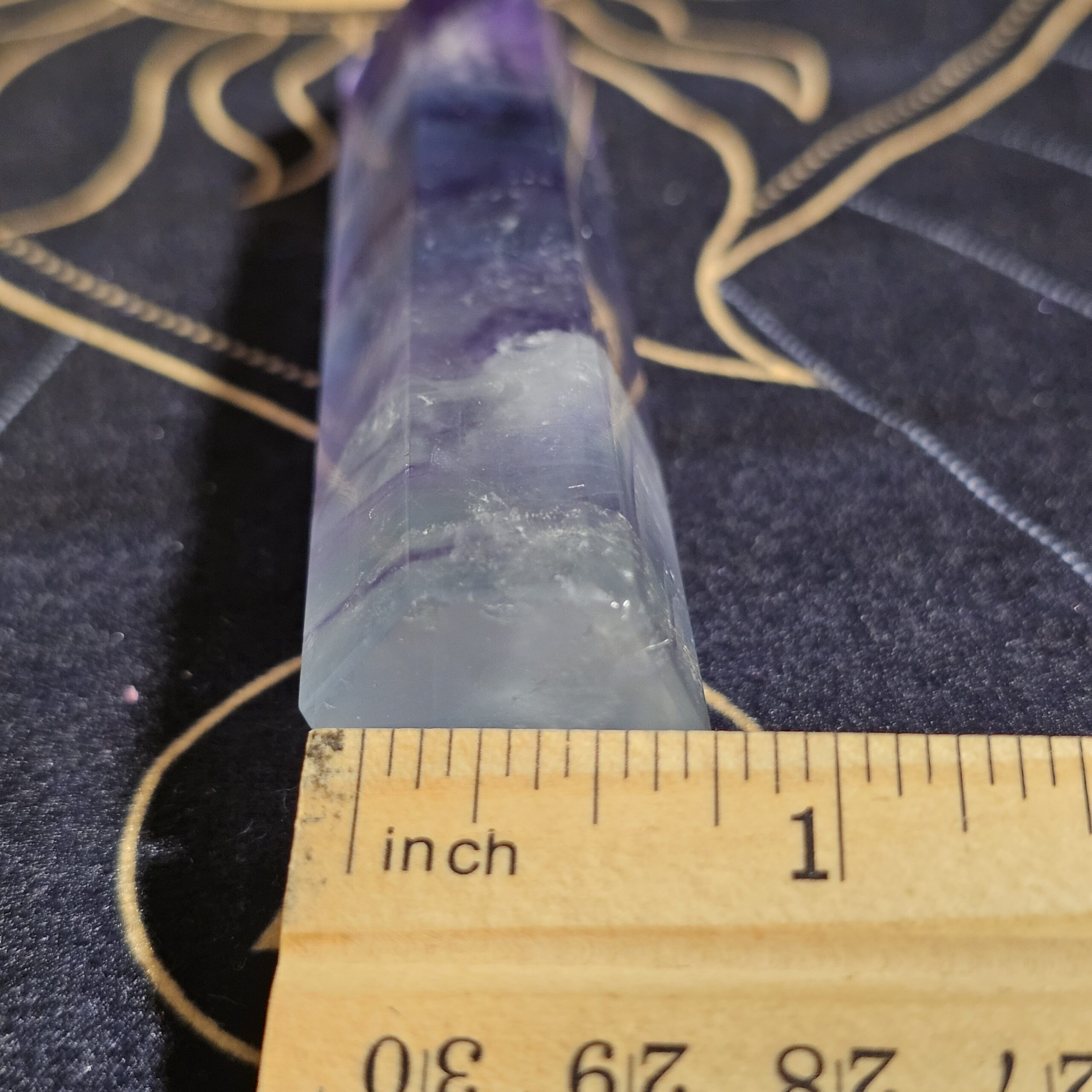 Rainbow Fluorite - Green, Blue, & Purple - Image 4