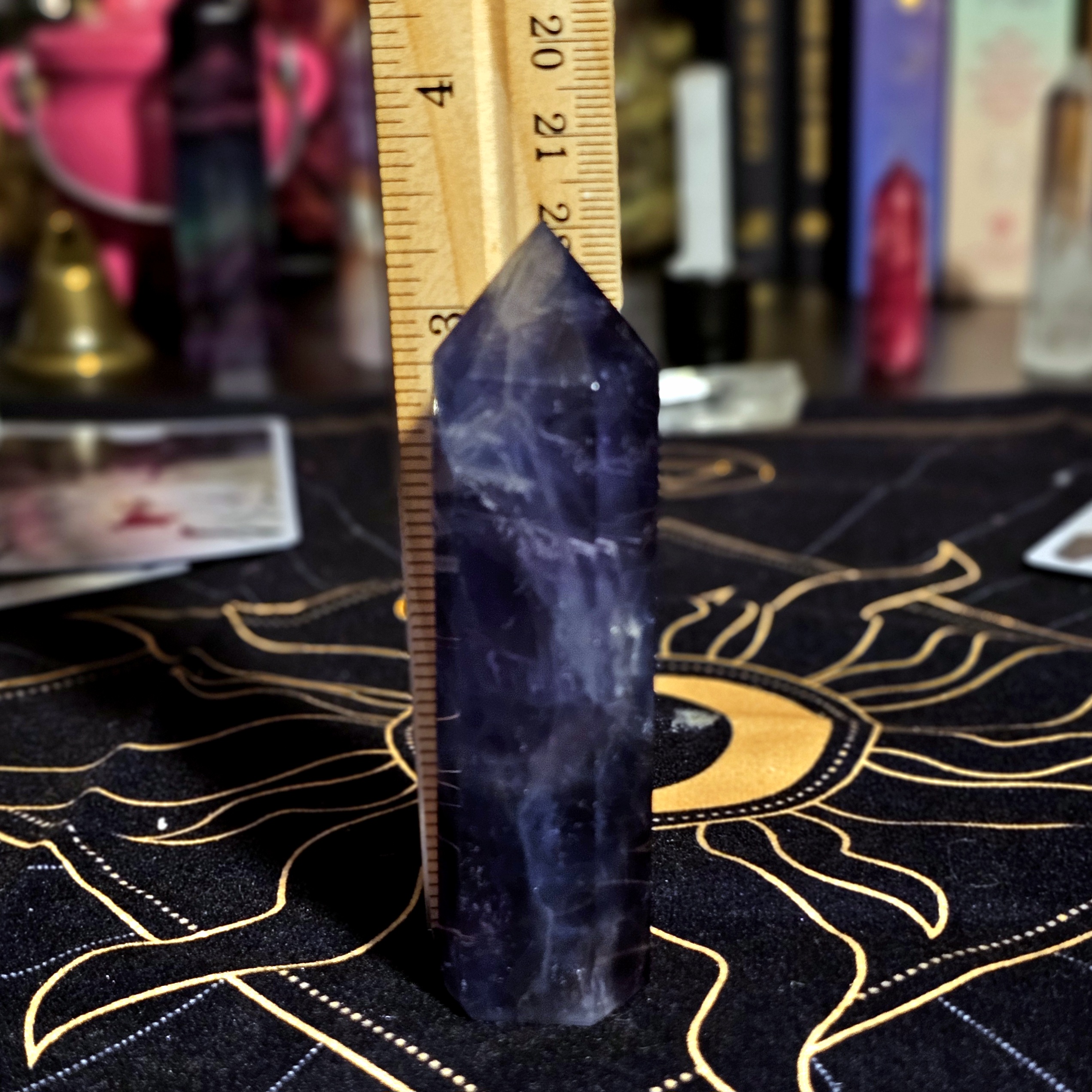 Rainbow Fluorite - Purple & Blue Cloud - Image 4