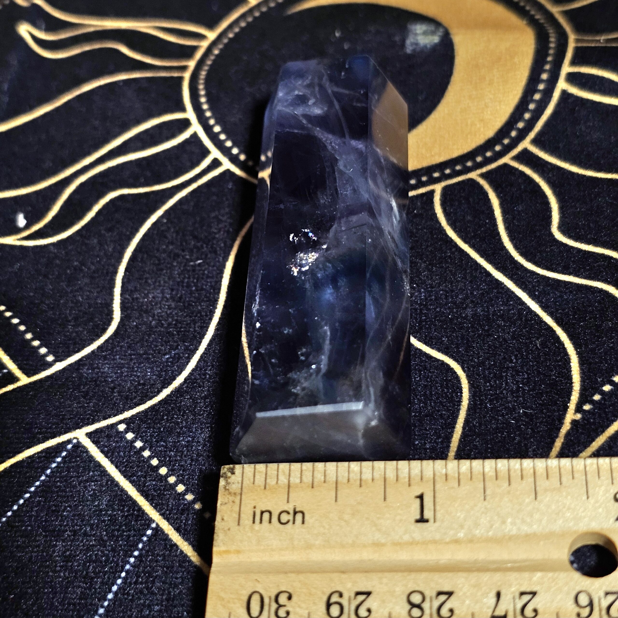 Rainbow Fluorite - Purple & Blue Cloud - Image 5