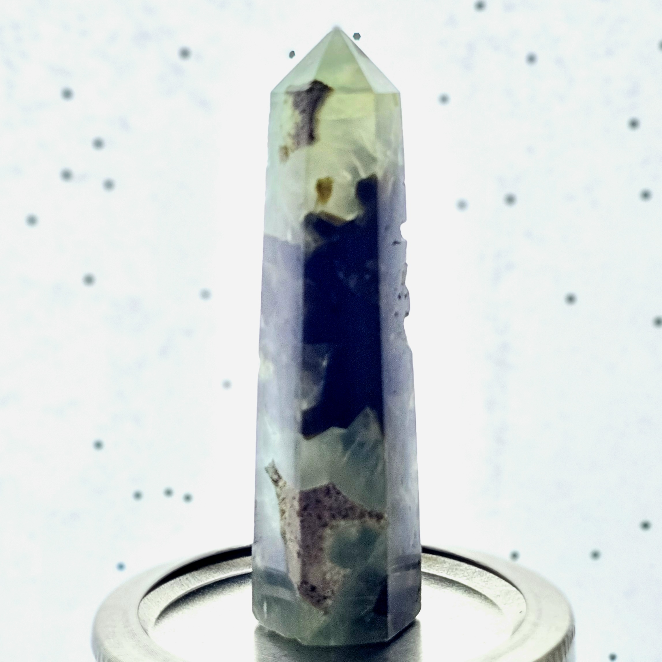 Prehnite with Epidote Inclusion - Image 3