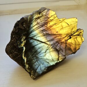 Labradorite Sunset Rainbow Flash Freeform ~3.15in
