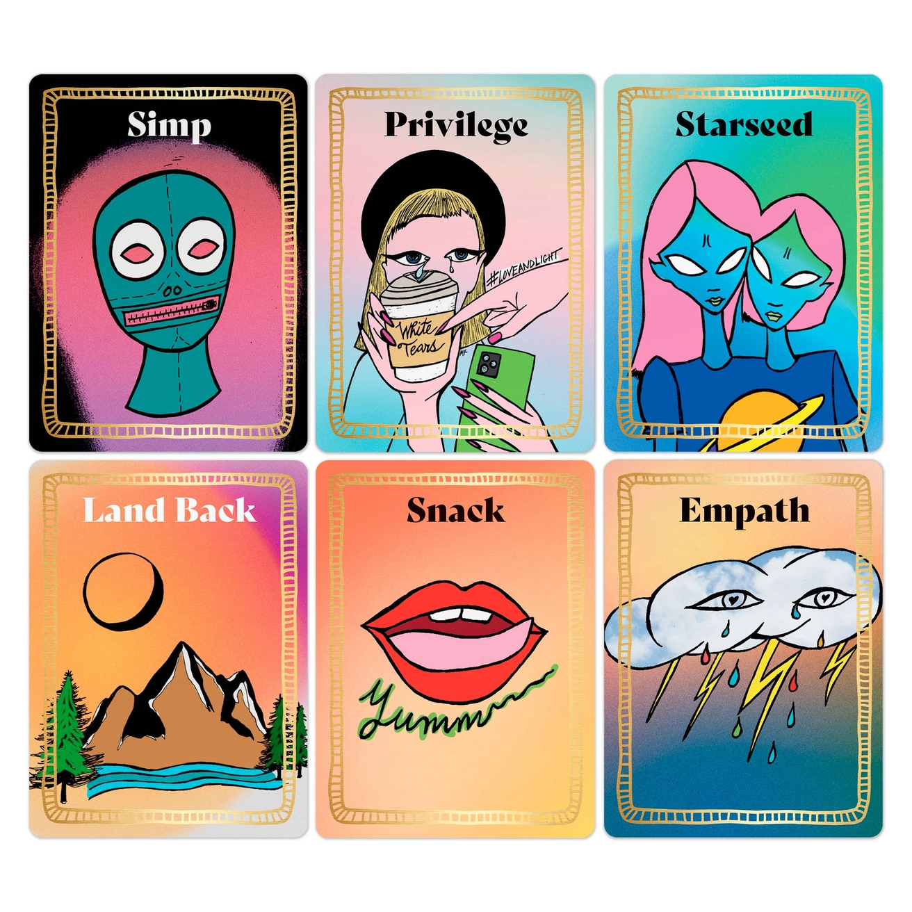 The Roast Iconic Oracle Deck by Marcella Kroll - Image 3