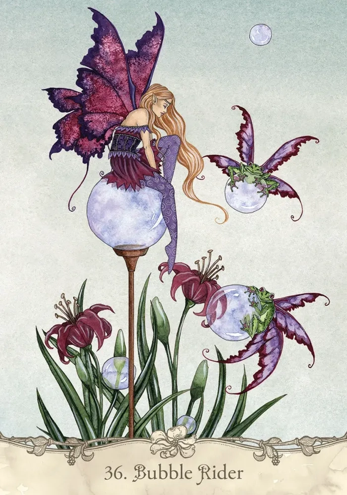 Fairy Wisdom Oracle Deck and Book Set by Amy Brown - Image 4