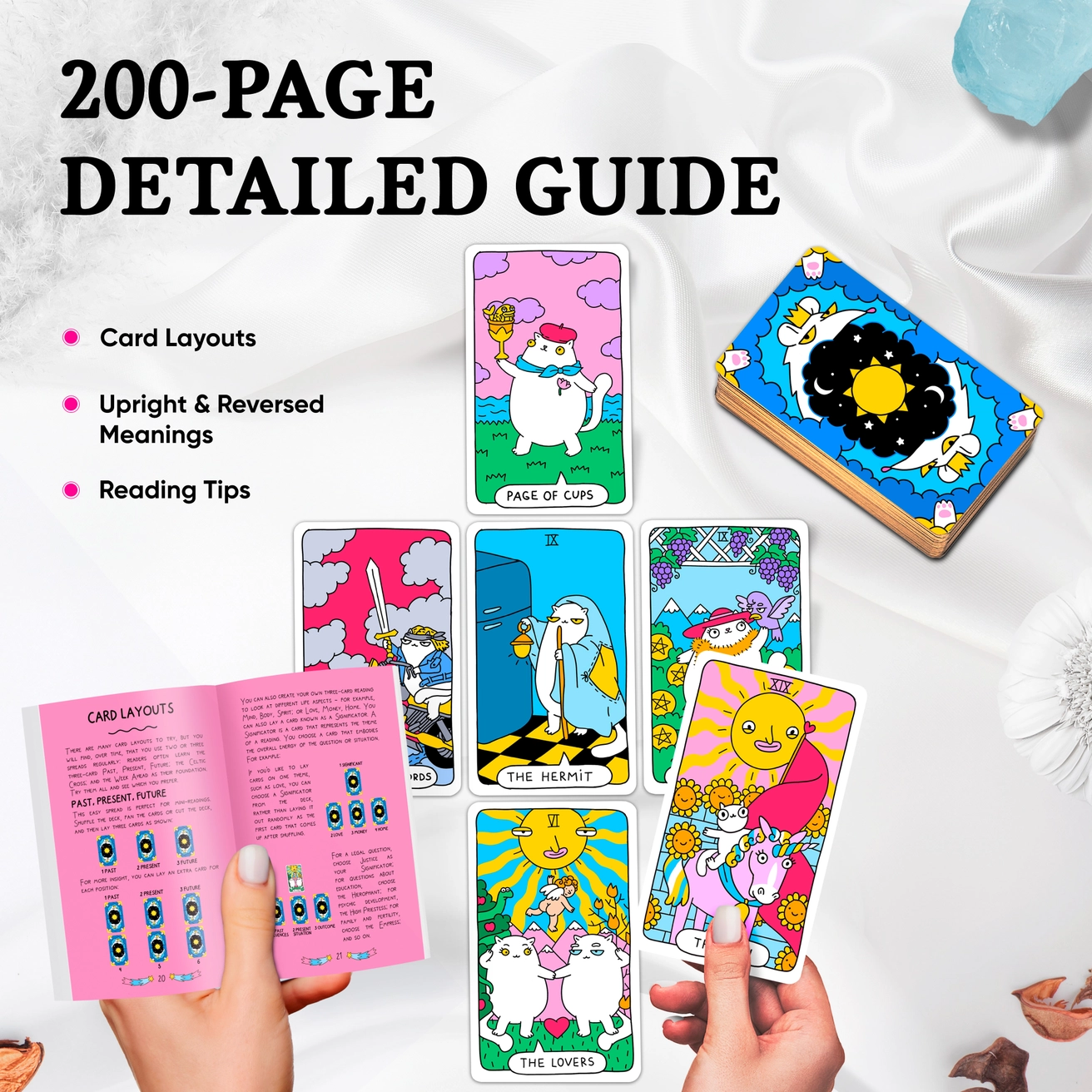 Paws Tarot Deck and Guidebook By Wyspell - Image 3