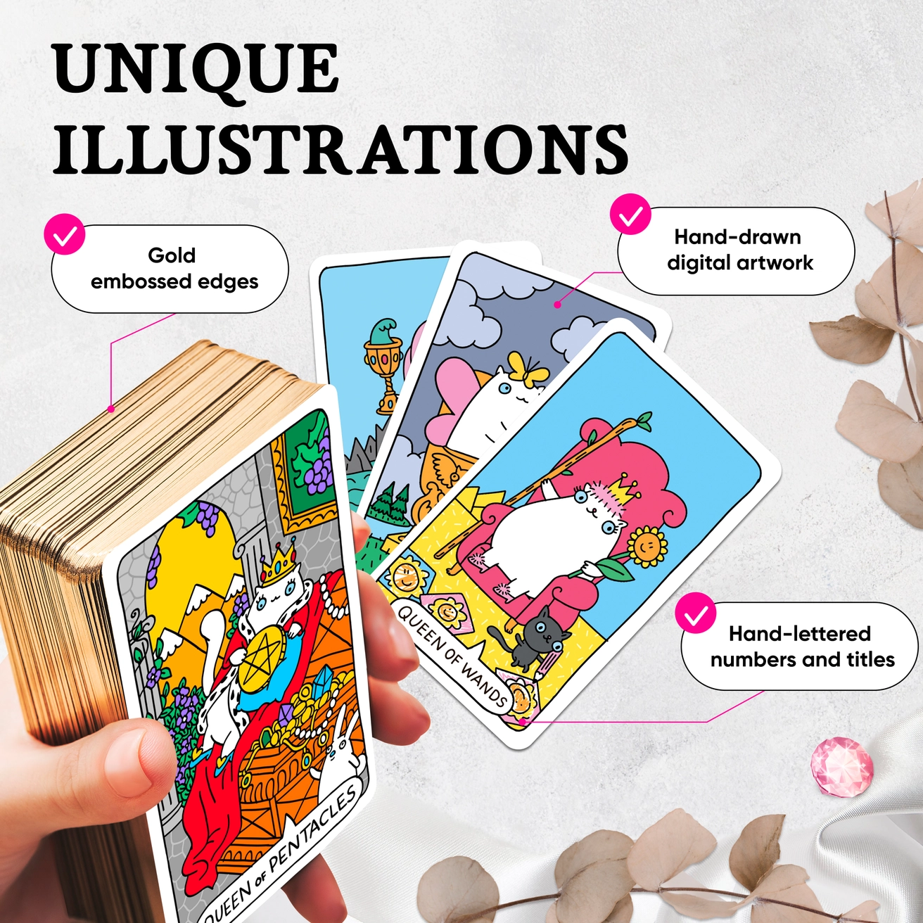 Paws Tarot Deck and Guidebook By Wyspell - Image 4