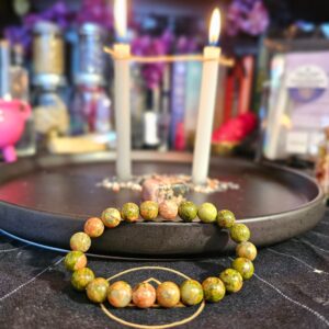 Unakite Braclet