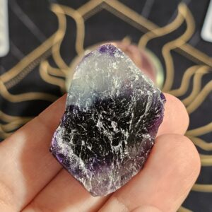 Raw Rainbow Fluorite