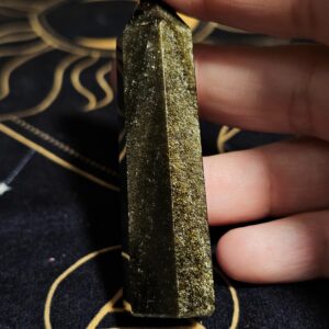 Gold Sheen Obsidian Tower