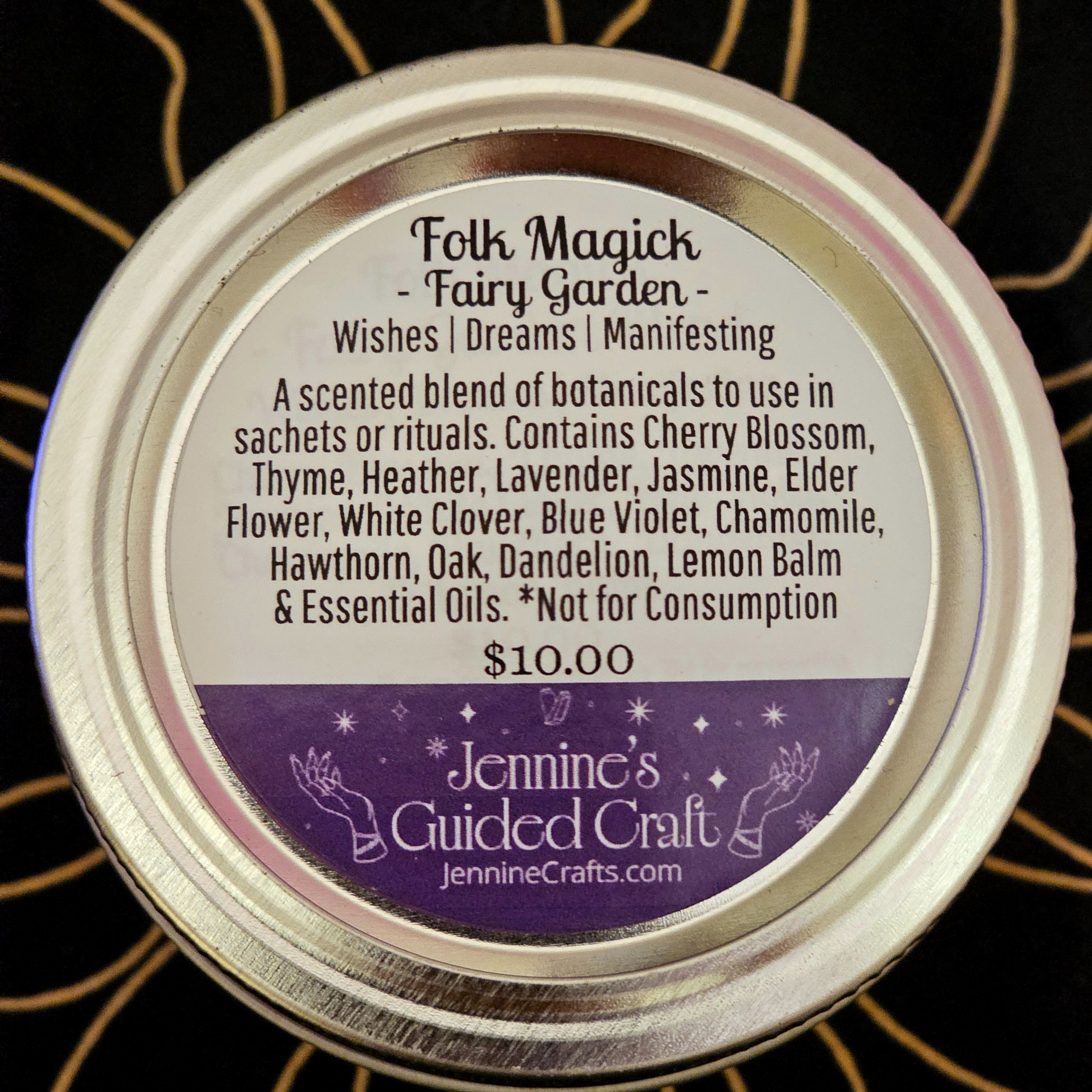 Folk Magick Fairy Garden Botanical Blend