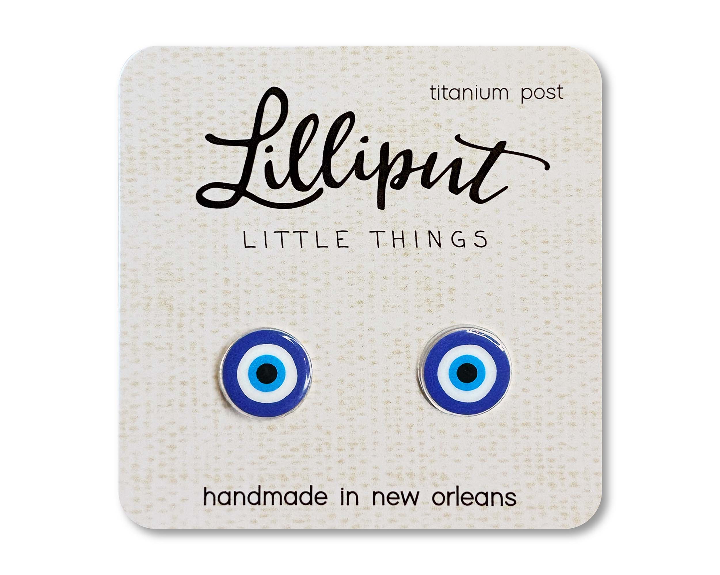 Lilliput Evil Eye Earrings