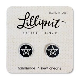 Lilliput Pentagram Earrings